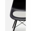 Hey-SIGN EAMES PLASTIC SIDECHAIR Sitzauflage - 4er Set - 4er Set - Größe 35x31 Cm - Marmor