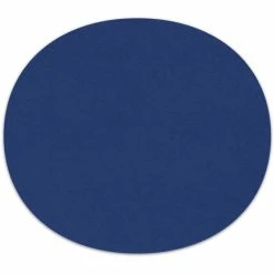 Hey-SIGN Louis Ghost Sitzauflage Aus Naturfilz - 4er Set - 4er-Set-Größe 36x32 Cm - Indigo