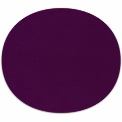 Hey-SIGN Louis Ghost Sitzauflage Aus Naturfilz - 4er Set - 4er-Set-Größe 36x32 Cm - Pflaume