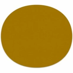 Hey-SIGN Louis Ghost Sitzauflage Aus Naturfilz - 4er Set - 4er-Set-Größe 36x32 Cm - Mustard