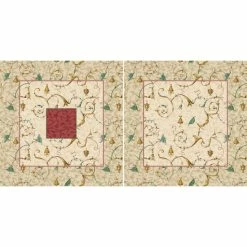 Bassetti OPLONTIS Kissenhülle - 40X40 Cm - RB-rot