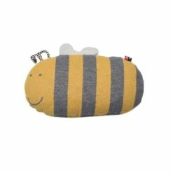 David Fussenegger JUWEL Tierform-Kissen Mit Füllung - 15x30 Cm - Biene