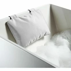 Decor Walther LOFT Nackenkissen - 32x21x7 Cm - Weiß - Mit Saugnäpfen