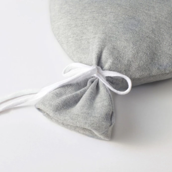 Nordic Coast Company Ballon Dekokissen - 40x25 Cm - Grau 5 Nordic Coast Company Ballon Dekokissen - 40x25 Cm - Grau - Image 3