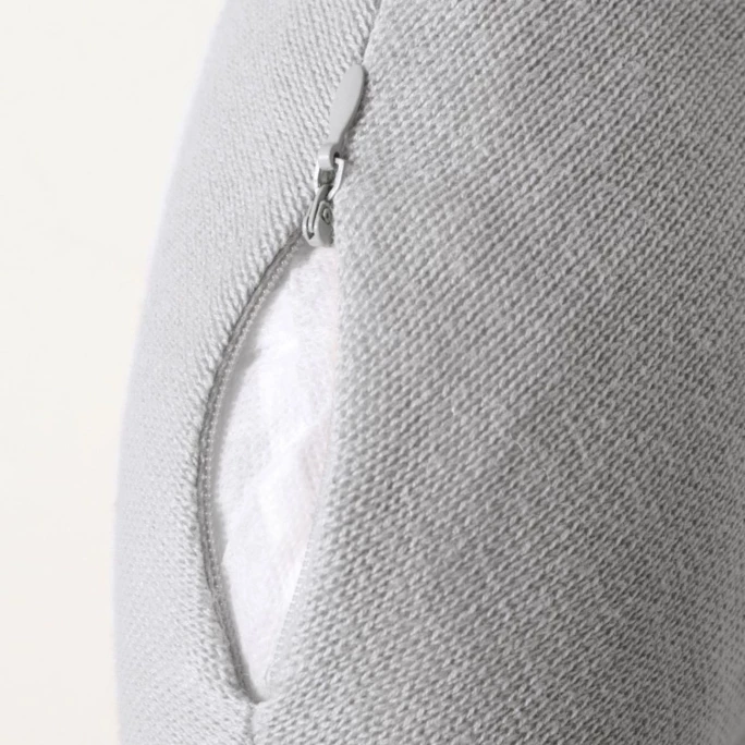 Nordic Coast Company Ballon Dekokissen - 40x25 Cm - Grau 10 Nordic Coast Company Ballon Dekokissen - 40x25 Cm - Grau - Image 8