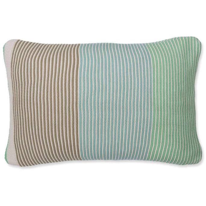 Pip Studio Blockstripe Kissen Mit Füllung - 40x60 Cm - Hellgrün 3 Pip Studio Blockstripe Kissen Mit Füllung - 40x60 Cm - Hellgrün